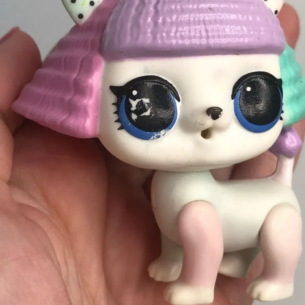 LOL surprise dolls pets daring diva‎ and pranksta pup 2 pets space buns bows